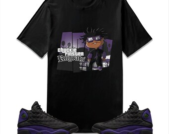 Retro 13 Purple | Etsy Ireland