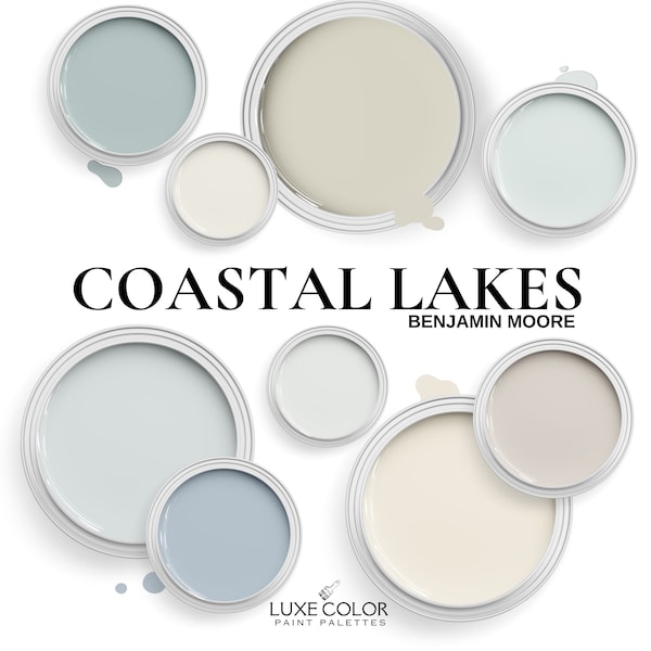 Behr Coastal Paint Colors ~ This Color Palette Includes Behr Swiss ...