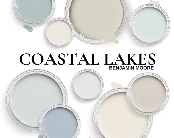 Calm Coastal Paint Color Palette Coastal Colors Sherwin Williams Beach ...