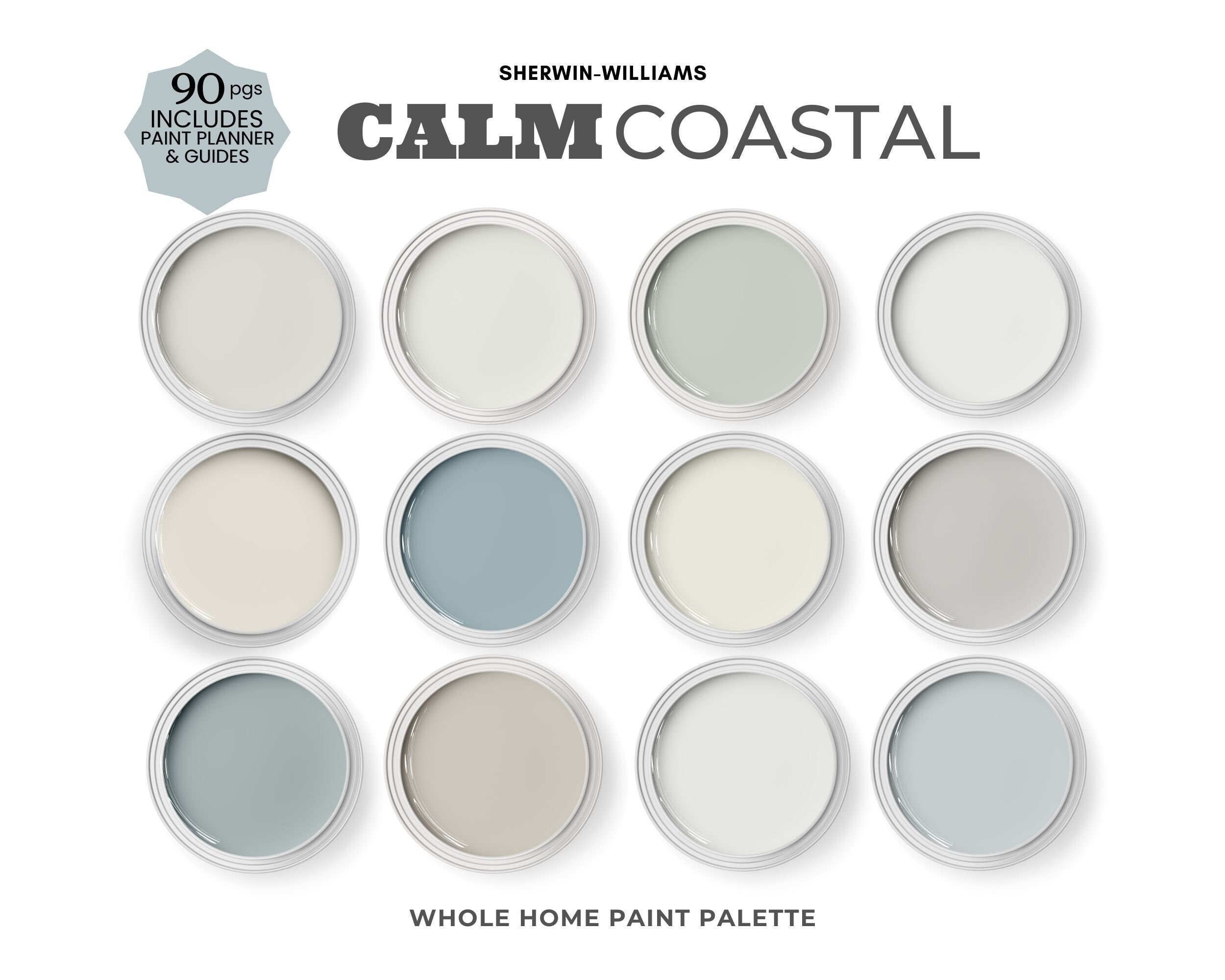 Coastal Colors Acrylic Paint Set