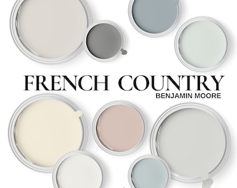 French Country Color Palette ~ Benjamin Moore ~ Whole House Interior And Exterior.