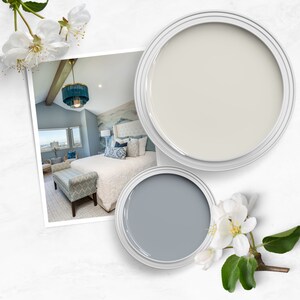 Benjamin Moore Classic Gray Palette ~ Complementary Colors for Living Room, Cabinets, and Whole House. image 4