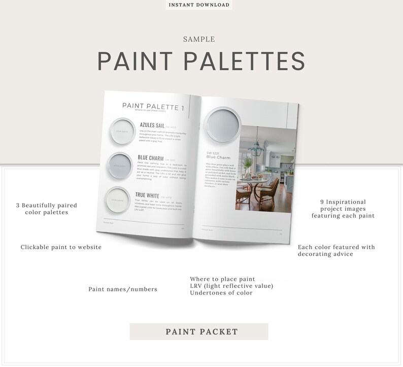 Sherwin Williams Sea Salt and Coordinating Colors. Sea Salt Etsy UK