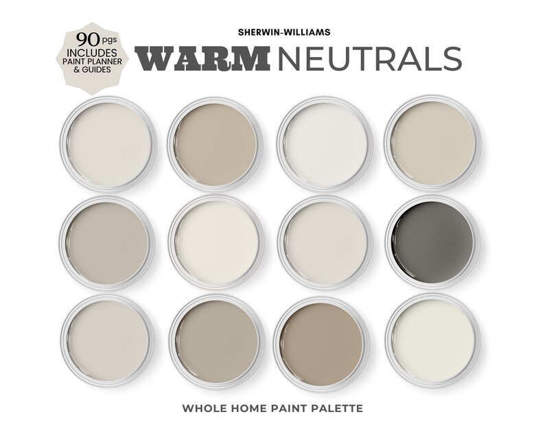 Warm Neutral Paint Colors From Sherwin Williams Warm Beige Paint Colors
