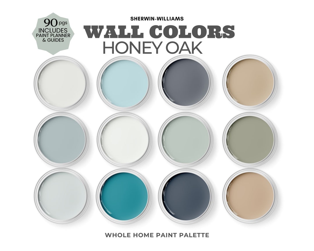 Honey Oak Color Palette, Sherwin Williams Paint Colors That Can Go With