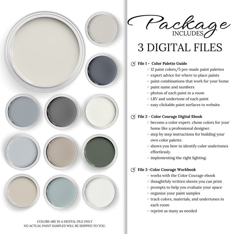Benjamin Moore Classic Gray Palette ~ Complementary Colors for Living Room, Cabinets, and Whole House. image 2