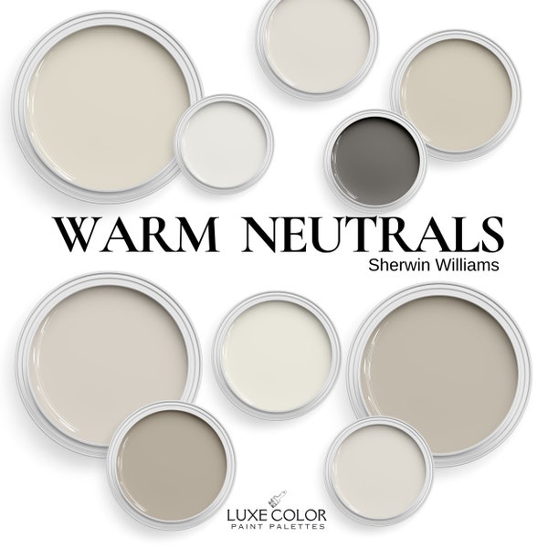 Warm Neutral Paint Colors Sherwin Williams ~ Warm Beige Paint Colors For Living Room ~ Bedrooms ~ Kitchens.