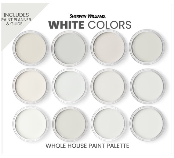 The Best Sherwin Williams White Paint Colors In 2020 White Paint Colors