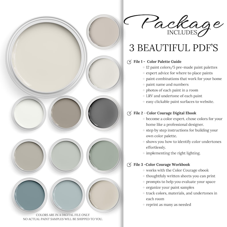 Sherwin Williams Creamy Color Palette | Warm White Paint Colors ...