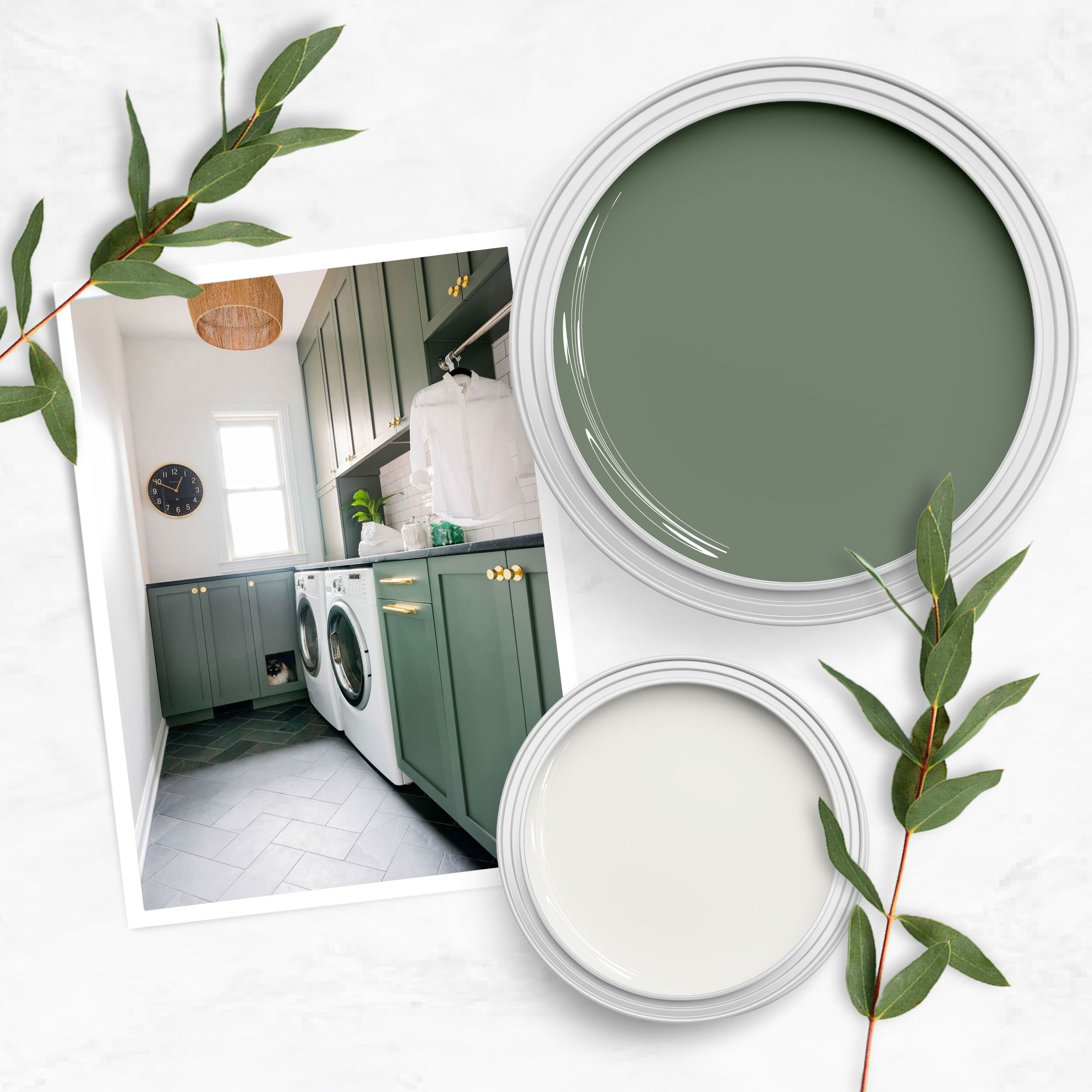 Farmhouse Paint Colors ~traditional Farmhouse Interior Colors From ...