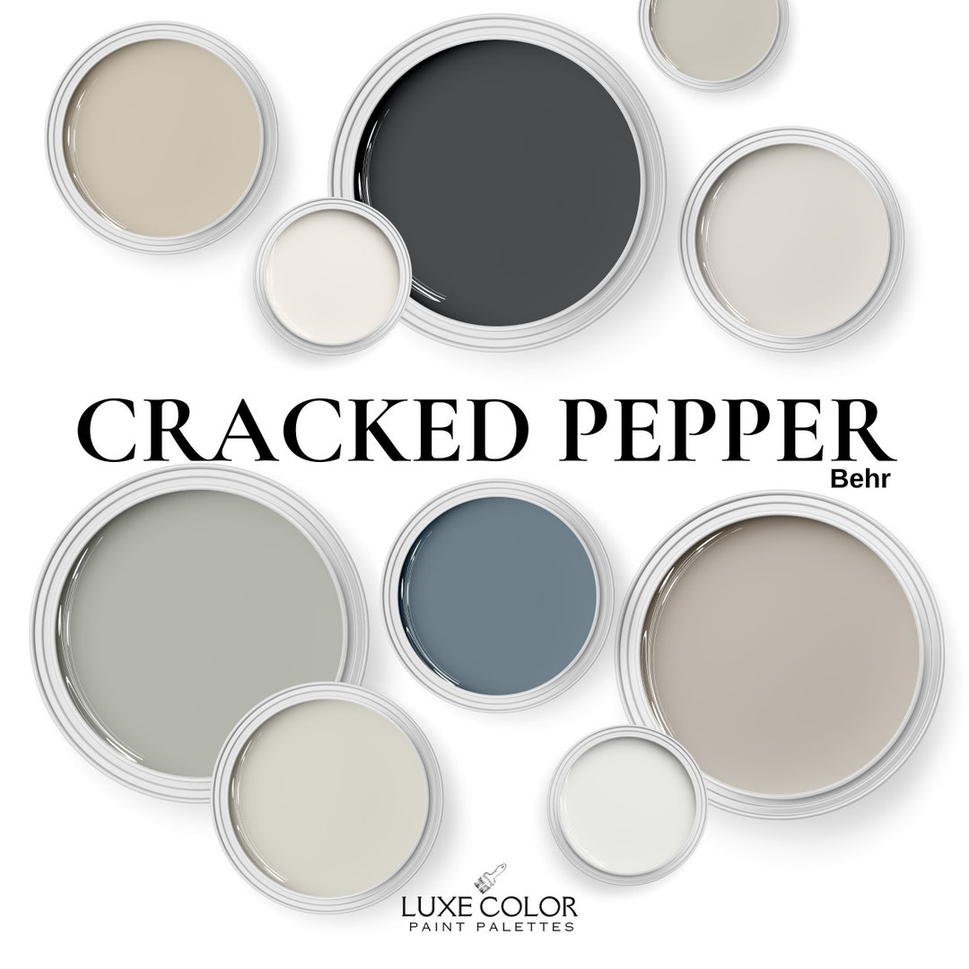 Cracked Pepper Behr Home Paints Coordinating Color Scheme for Your