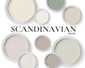 Behr Scandinavian Paint Palette | Coordinating Interior Paint Colors For A Whole House Scheme. (Digital Download)