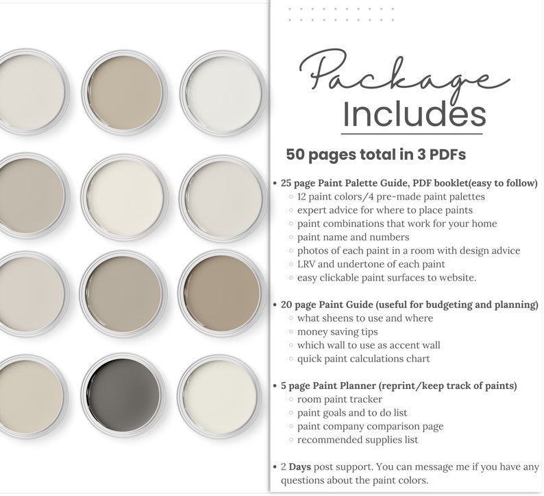 Warm Neutral Paint Colors From Sherwin Williams. With Warm Etsy UK