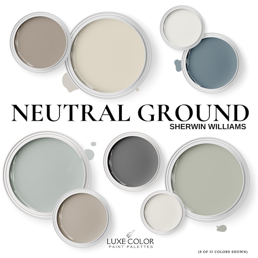 Sherwin Williams Neutral Ground Color Palette - Coordinating Colors for