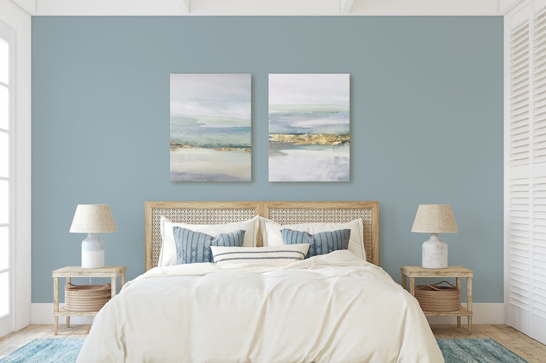 Calm Coastal Paint Color Palette Sherwin Williams Coastal - Etsy