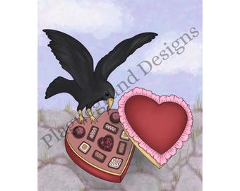 Carrion" - PHYSICAL PRINT of Original Digital Art