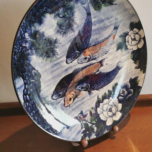 Vintage Fish Plate Made in Japan - Etsy