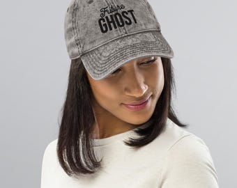 Geborduurde vintage Future Ghost-hoed