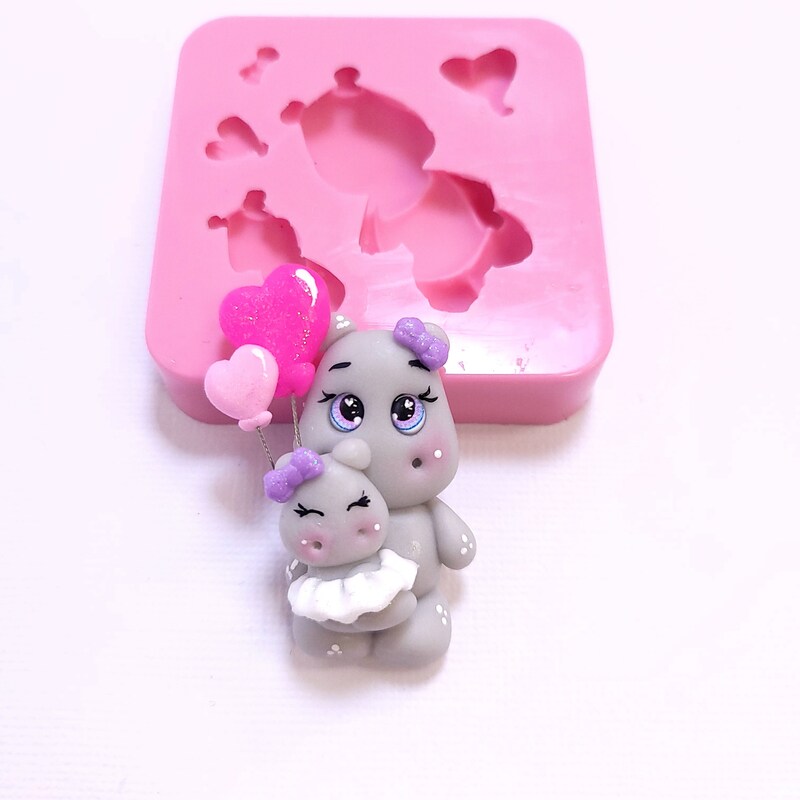 Silicone Hippo Mold - Etsy