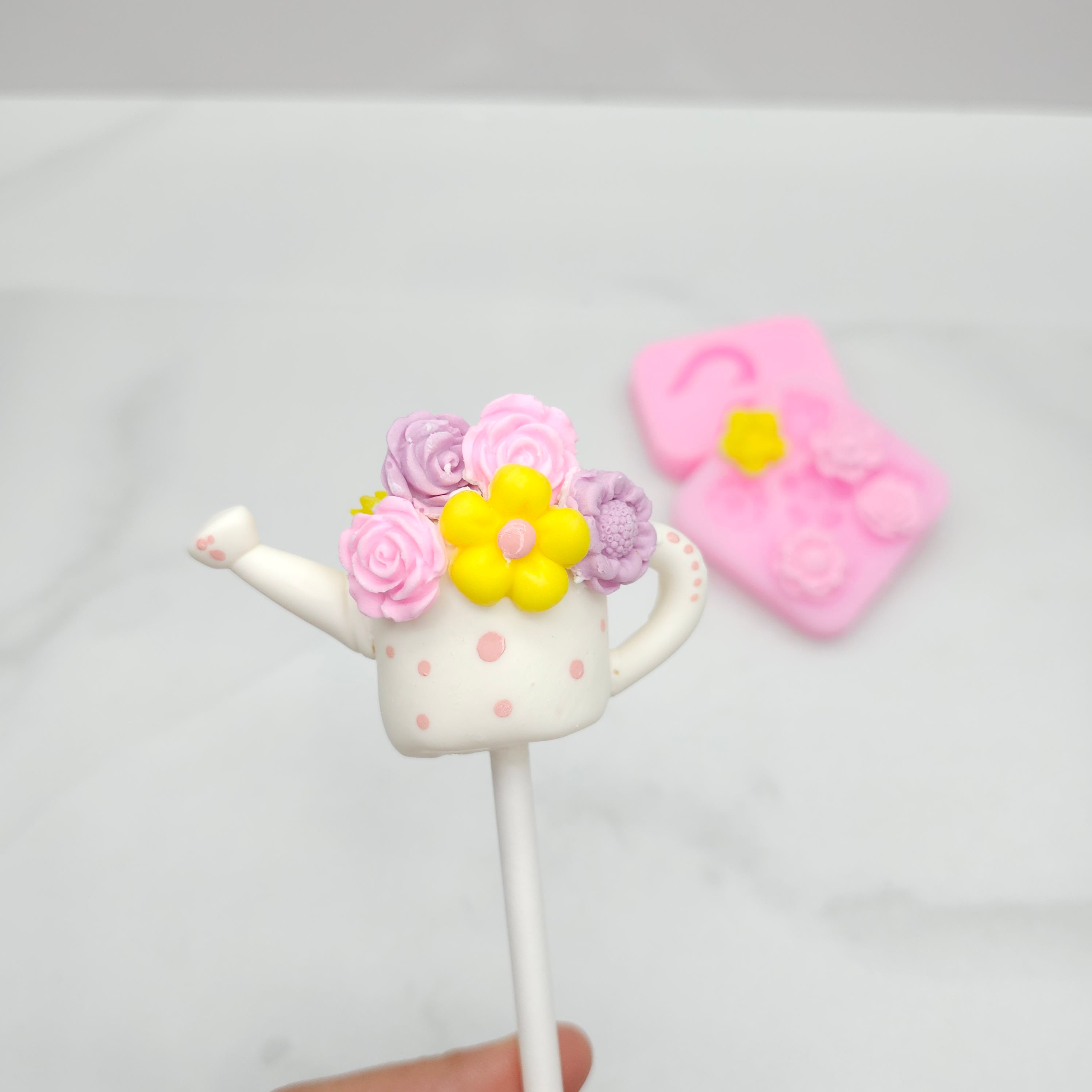 Watering Can Spout and Handle Mold Sugarpaste Fondant Mold Chocolate