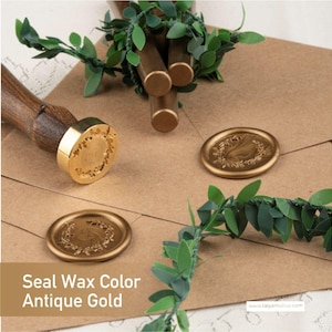 Custom Wax Seal Self Adhesive for Invitation, Calligraphy, Claddagh Wax Seal, Peel and Stick Wax Seals, Monogram Wax Seal Stickers, DIY