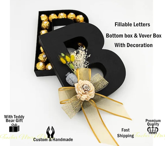 Fillable Letters Box Fillable Letter Box With Adorable Etsy UK