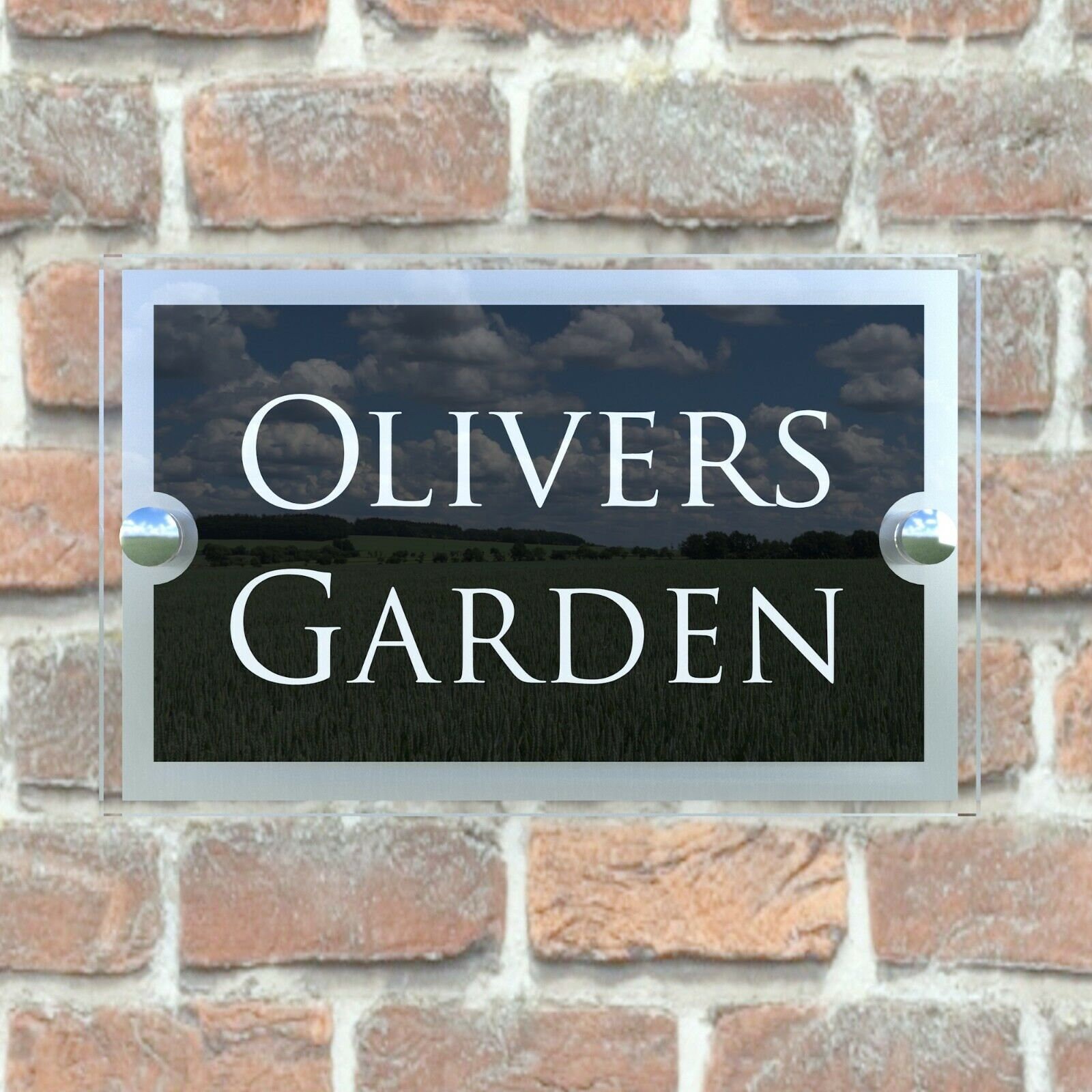 Contemporary House Sign Plaques Door Number 1 9999 Etsy