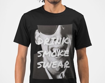Shane MacGowan Print Tee - The Pogues - London Irish Punk