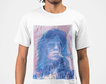 KEITH RICHARDS T-shirt by Pop Artist Adam Turkel Before They Make