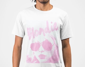 Blondie Debbie Harry Graphic Tee: Vintage Style Cotton T-Shirt
