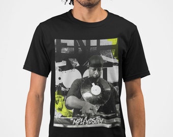 DJ Graphic Tee: Urban Streetwear, Hip Hop Musik Kultur