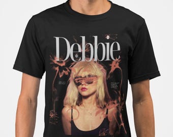 Debbie Harry Blondie 80er-Jahre Grafik-T-Shirt, Unisex Softstyle Tee