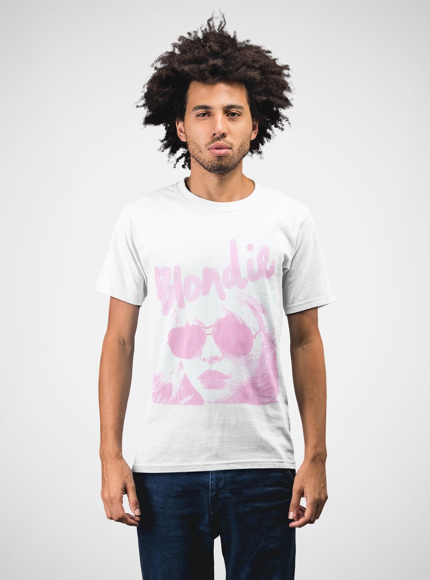 Maglietta Ufficiale Blondie / Debbie Harry - 5 Disegni - Unisex In Cotone