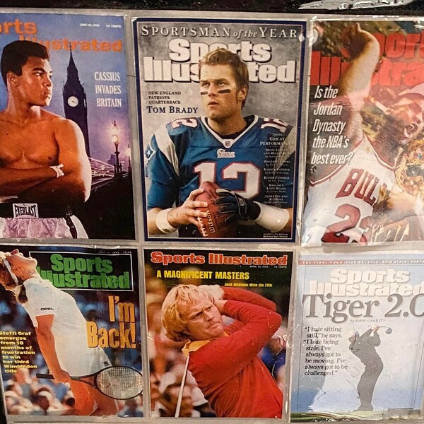 Sports Illustrated Covers... Ali to Bear