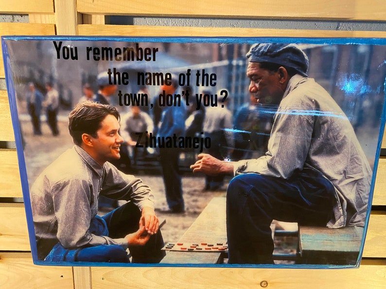 The Shawshank Redemption... With Quote Etsy