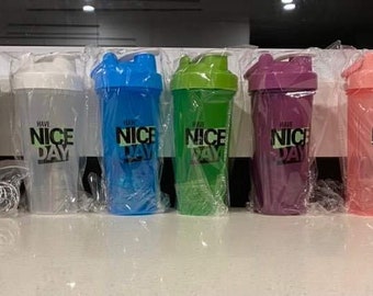 Water bottle sports gym shaker protéines