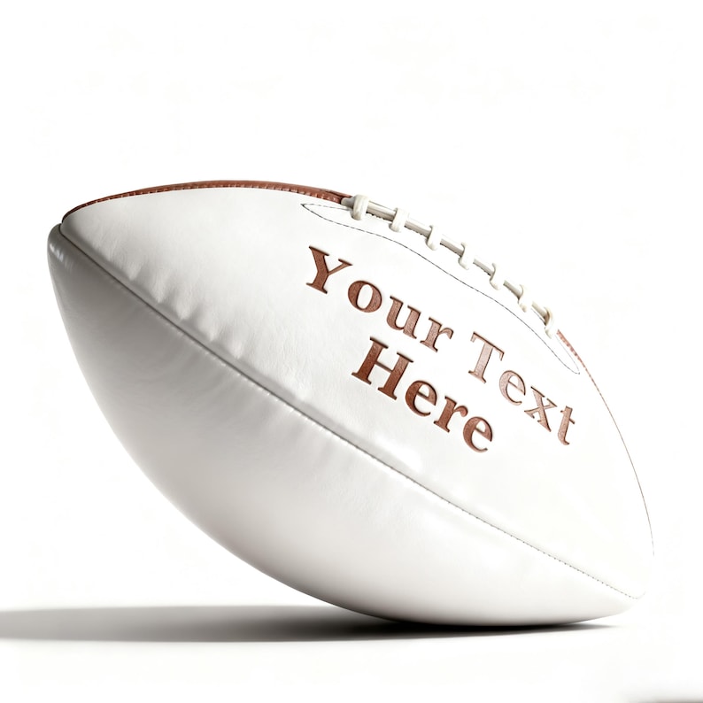 Personalized Custom Football High School Football Junior Football Full 12-Inch Football Gifts for Coach Dad Football Fan Groomsmen Birthday imagem 7