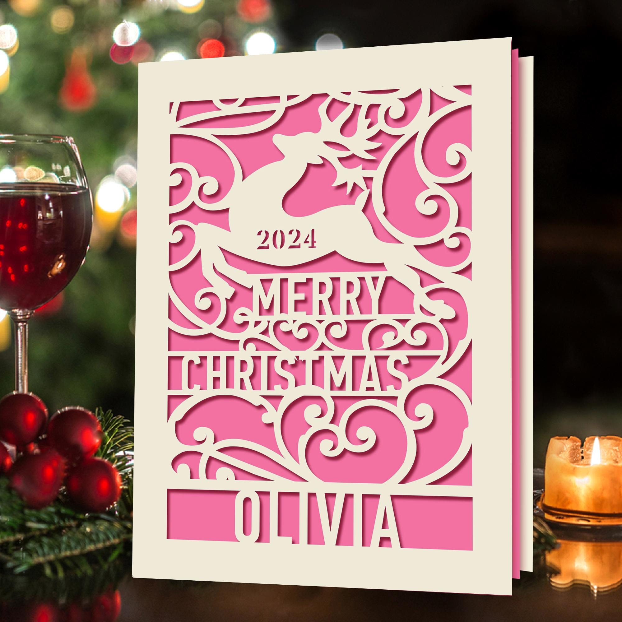 EDSG Personalized Christmas Cards Gifts Custom Xmas Cards 2025 Xmas