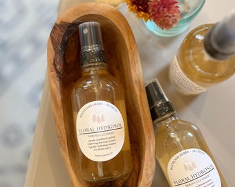 Neroli Floral Hydrosol Face Toner, Organic Skincare