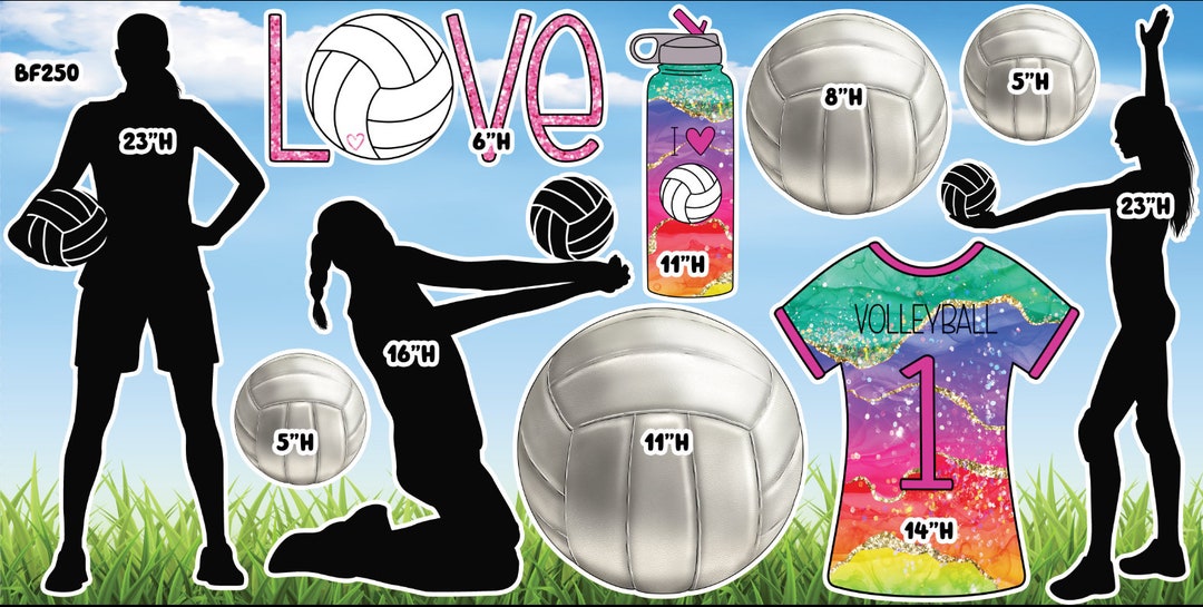 YARD CARDS Volleyball Customizes - Il 1080xN.4174704154 L3ac