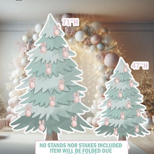 Christmas Trees, Party Props, Christmas Party decor, Christmas tree, Nutcracker decor  (No Stake or Stands included) BF2347-FS-SB