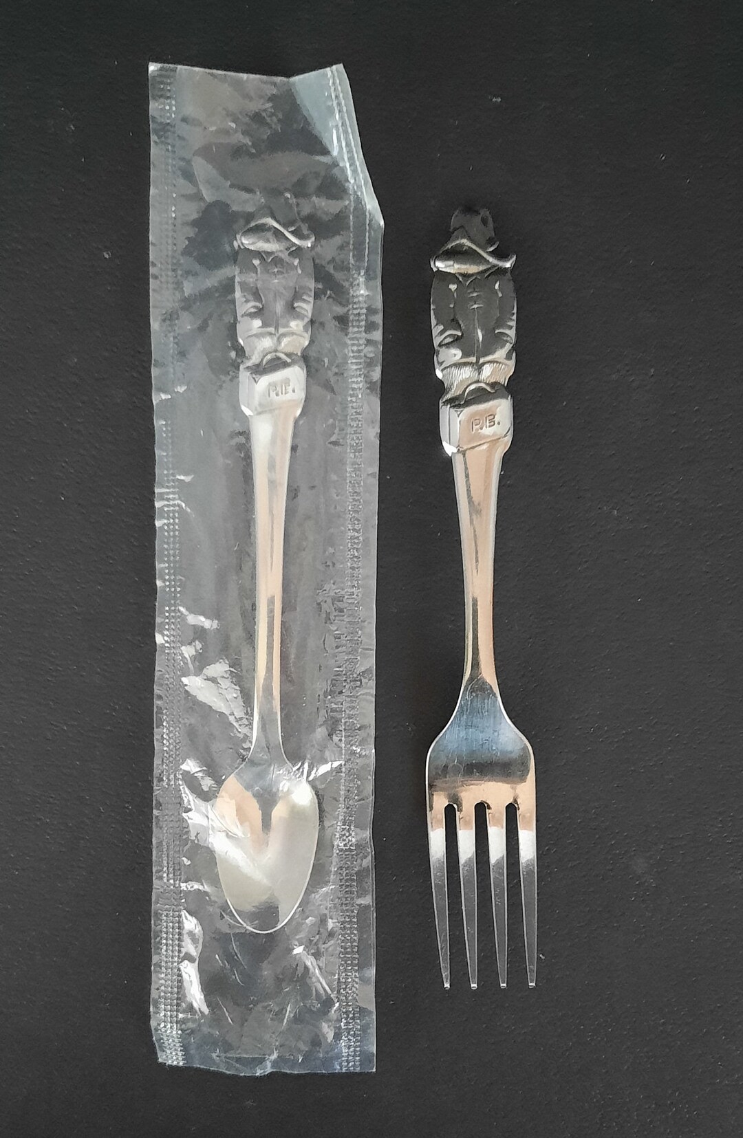 Oneida Paddington Bear Stainless Baby Spoon & Toddler Fork Etsy