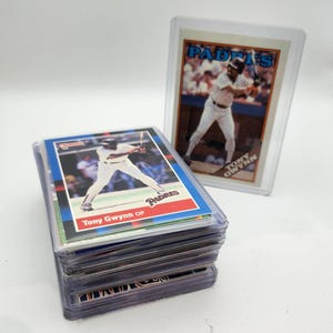 Collection of 54 MLB Hall of Famer Tony Gwynn baseball cards -- ungraded NM!