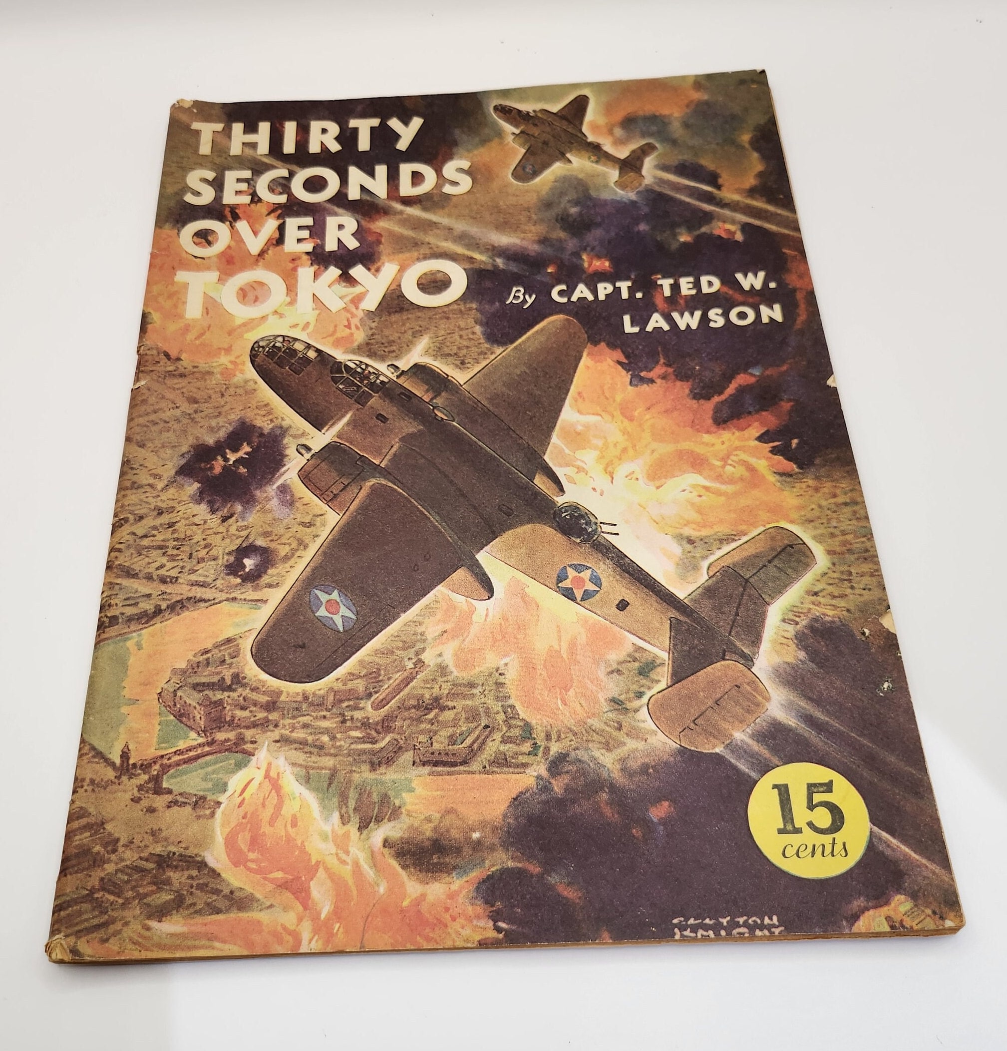 Thirty Seconds Over Tokyo WWII comic book by Capt. Ted W. Lawson