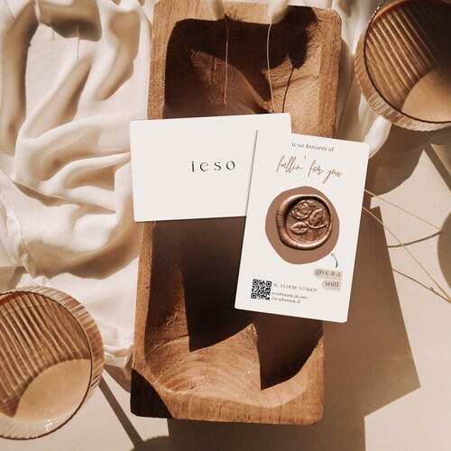 Classic Candle Scent Card Template Printable Candle Sample Etsy