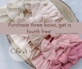Pastel neutral Baby Bow Headbands | Newborn Toddler | Hairband| baby shower gift | cable knit | boho style | turban | Hairbow | stretchy