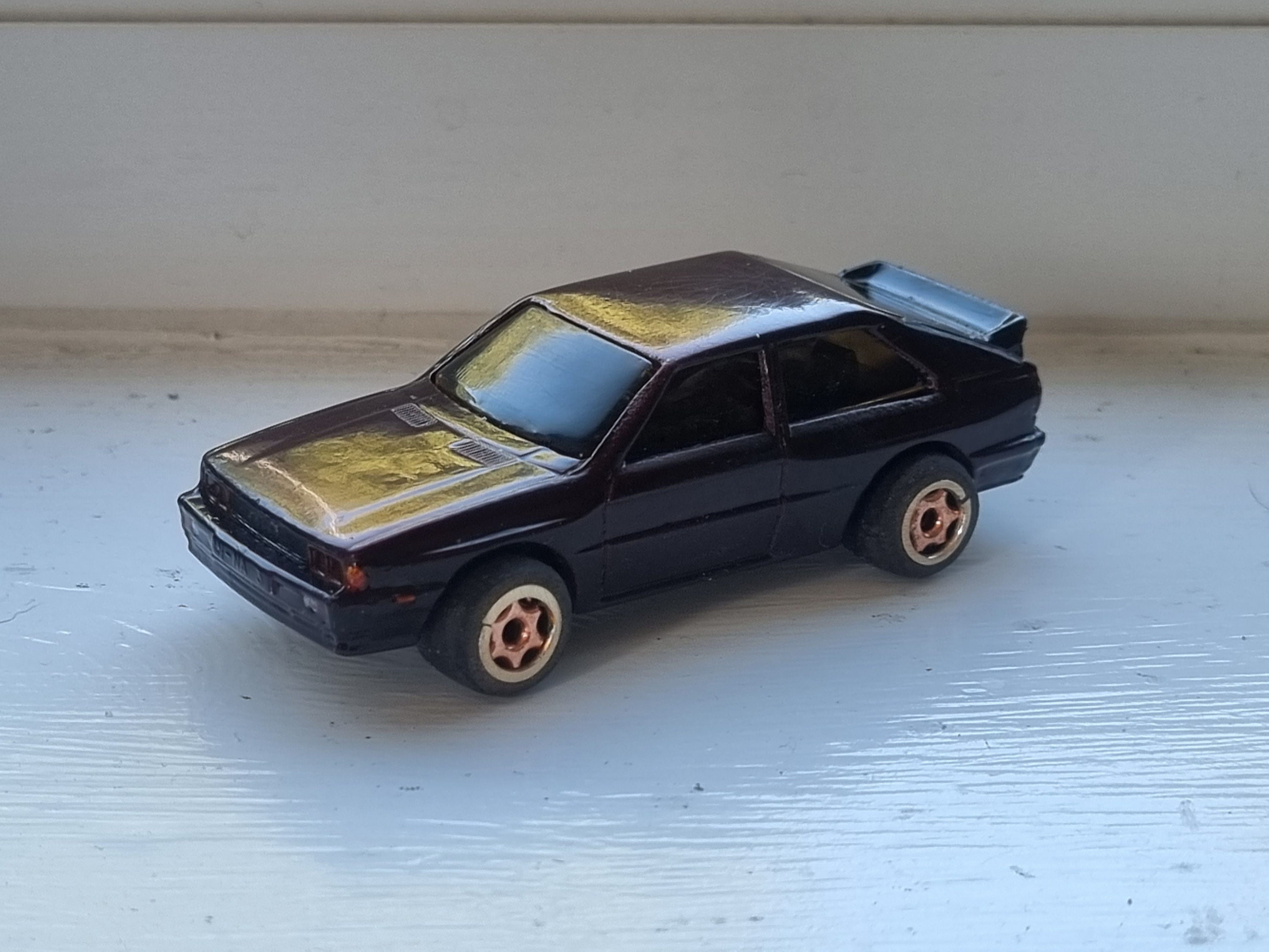 Custom Matchbox Pontiac Fire Bird Crash Car 