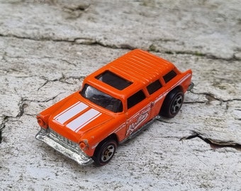 Error Toy Car Blue Mattel Vintage Hot Wheels Redline