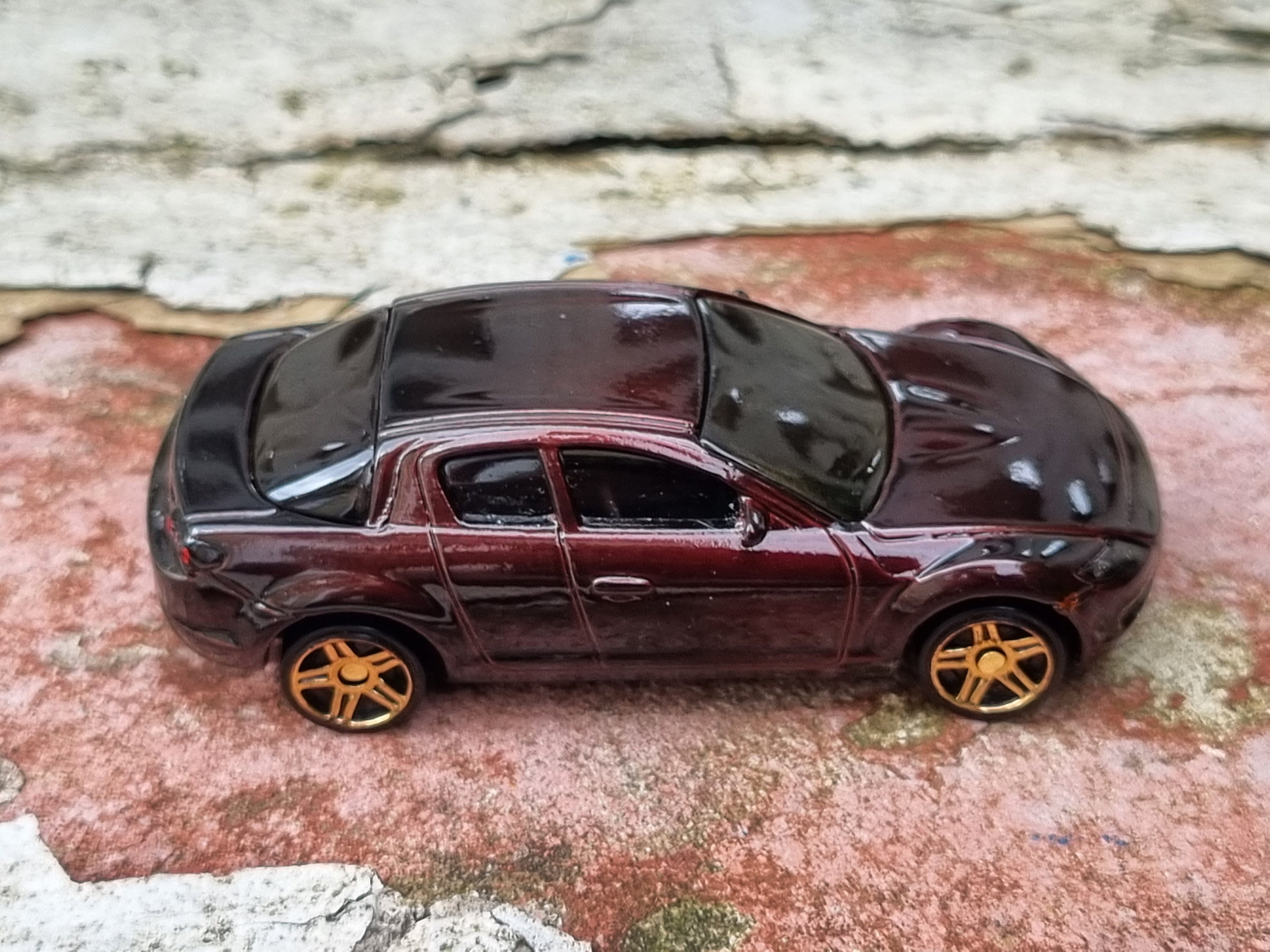 Vintage Early 2000s Realtoy Mazda RX-8, 1/64 Scale, Die Cast Vintage Early 2000s Realtoy Mazda RX-8, 1/64 Scale, Die Cast