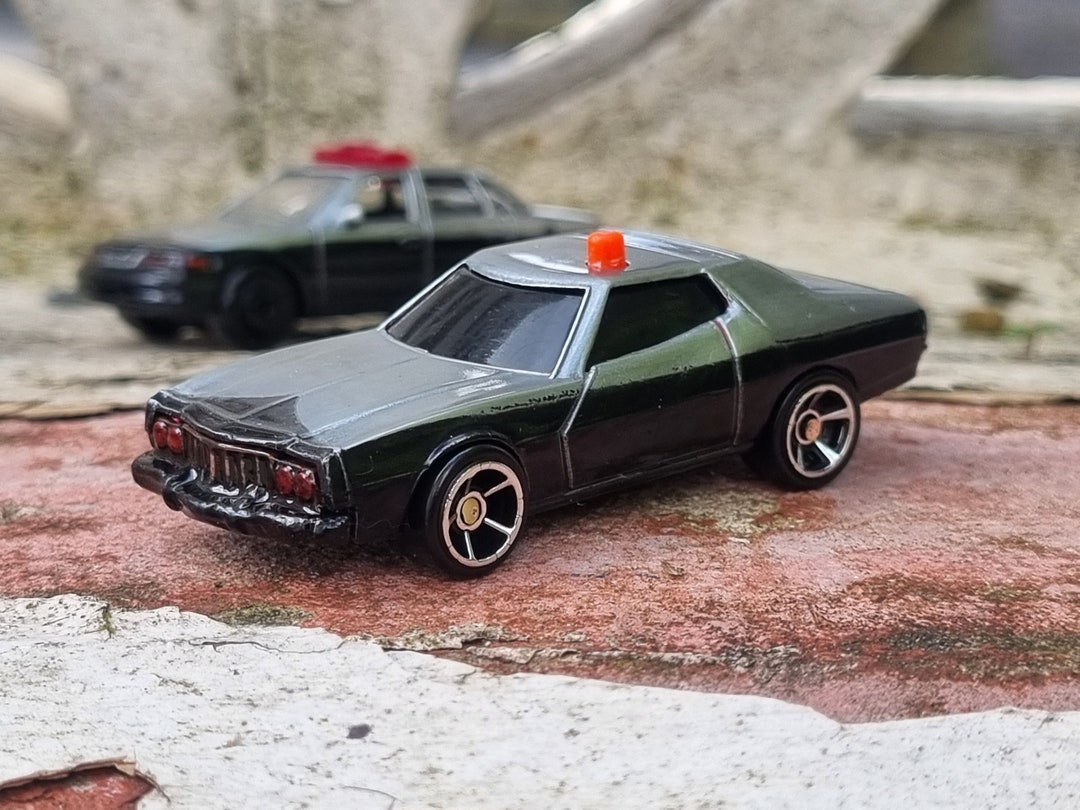 Vintage Corgi Juniors Starsky & Hutch Ford Gran Torino, Custom